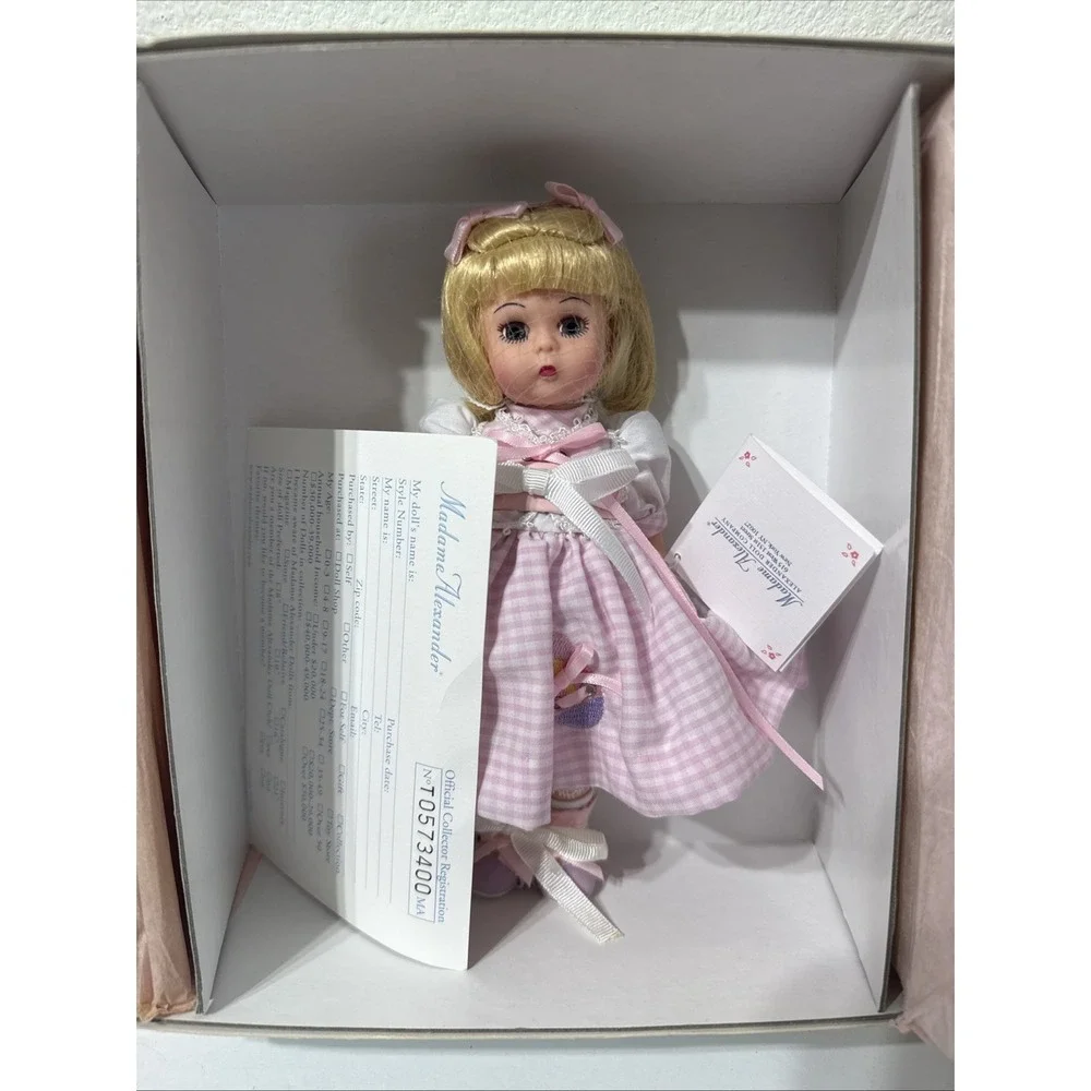 2000 Madame Alexander Doll: I Can Tie My Shoes #36185 Boxed Insert Card Tags NEW